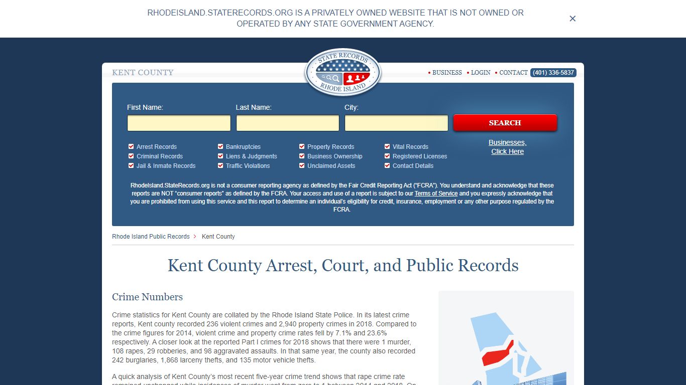 Kent County Arrest, Court, and Public Records